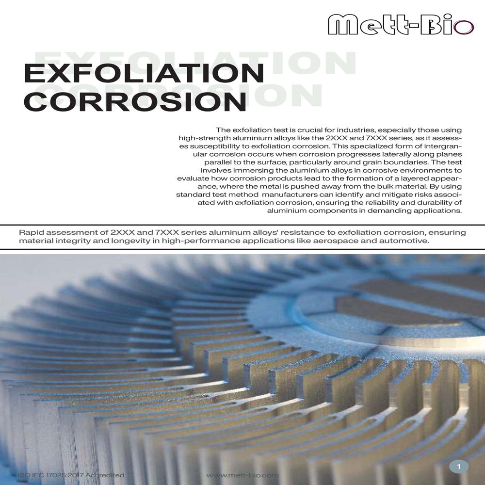 Exfoliation Corrosion Testing (ASSET Test)