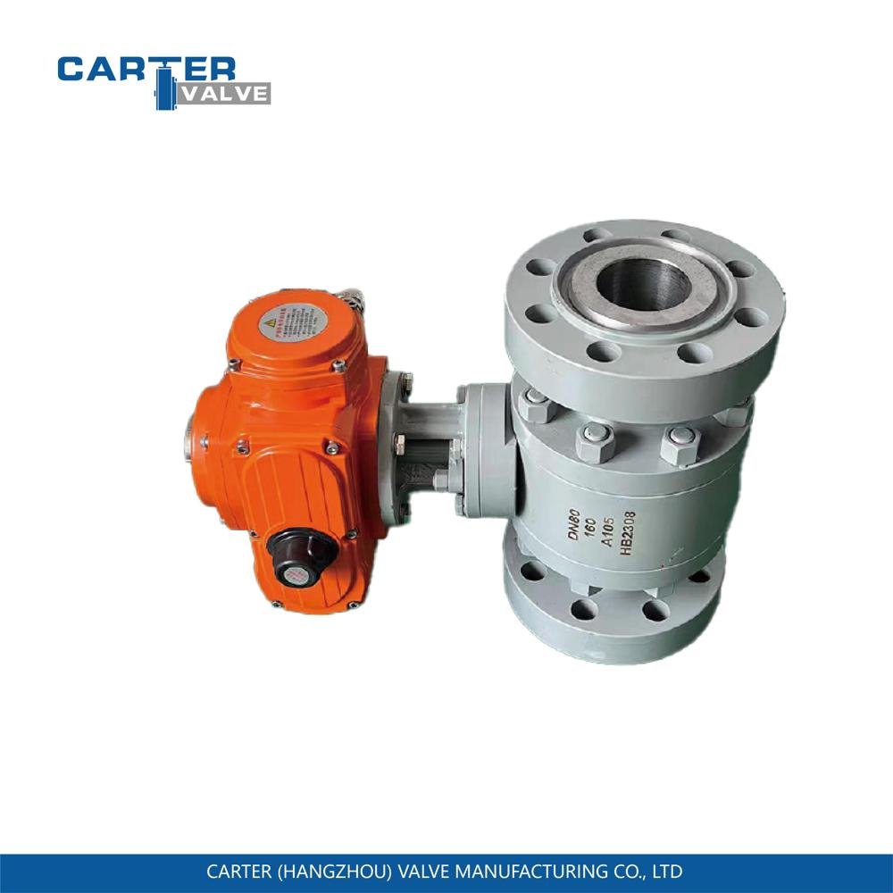 Pneumatic Ball Valve / Trunnion Mounted Ball Valve, Forged Steel, Flanged, Pneumatic Actuated, Trunnion Ball Structure, Oil/Gas, API