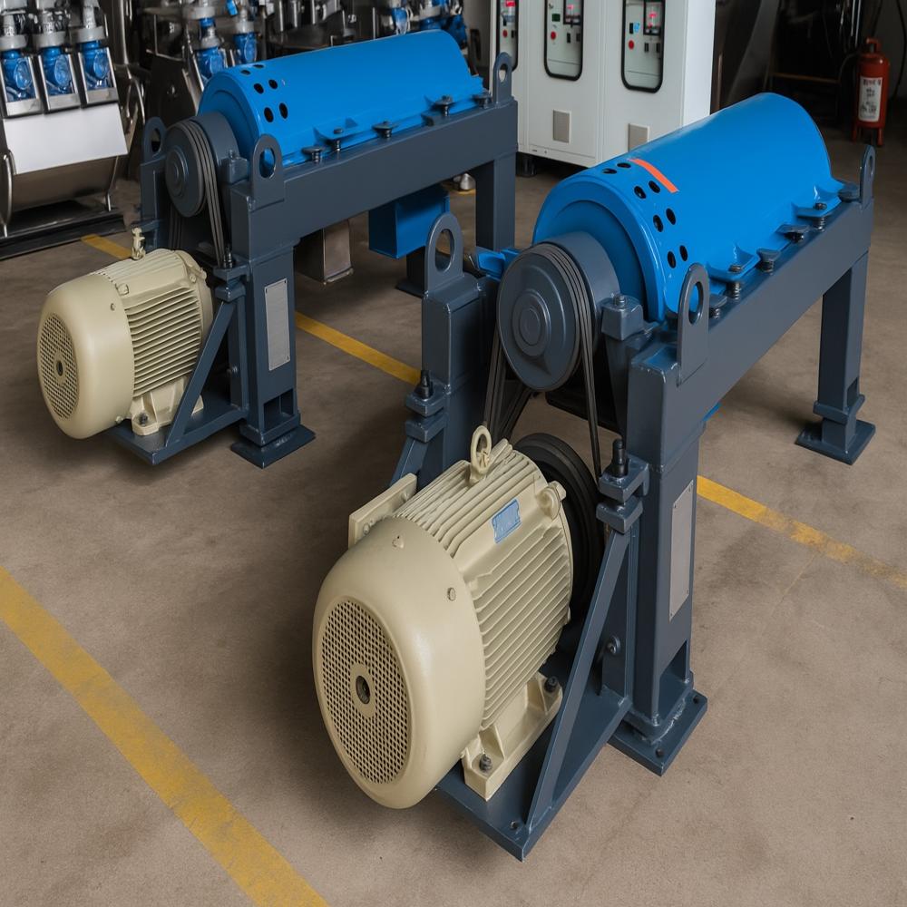 Repair STP Duplex Automatic Drying Sludge Centrifuge