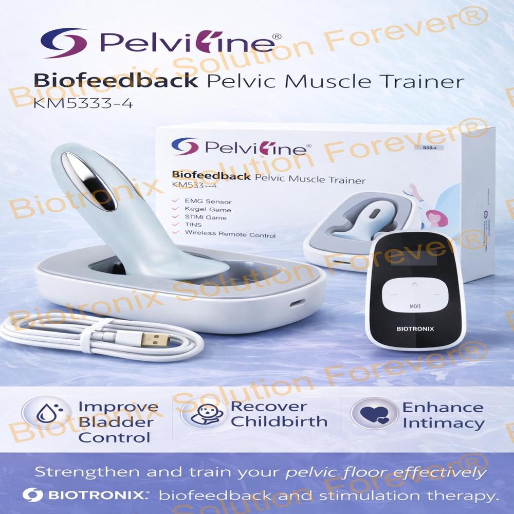 Wireless Pelvic Floor Therapy Equipment with Real-Time EMG Monitoring