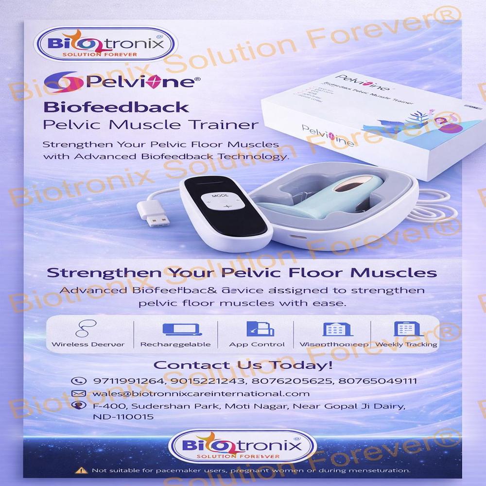 Wireless Pelvic Floor Therapy Equipment with Real-Time EMG Monitoring