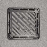Double Triangular Manhole Grating