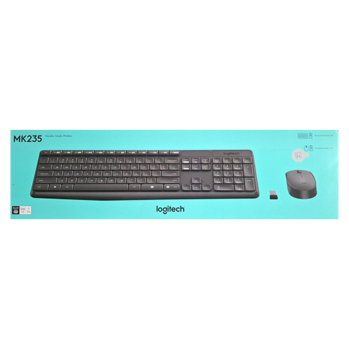 Wireless Keyboard and Mouse Combo Logitech MK235