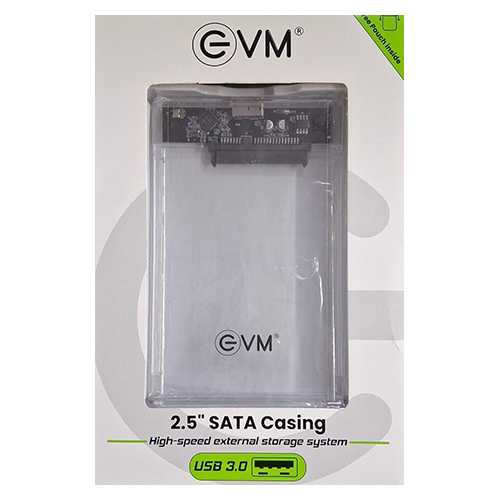 EVM 2.5 Sata Casing USB 3.0 High Speed External Storage System