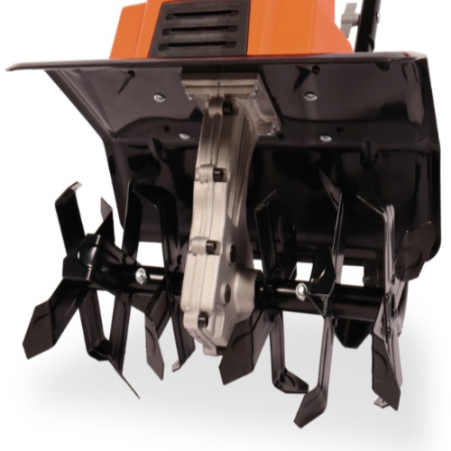 Neptune Nc-41e 1500 W Electric Portable Mini Garden Tiller (Cultivator Weeder) With 6 Blades - Color: Orange And Black