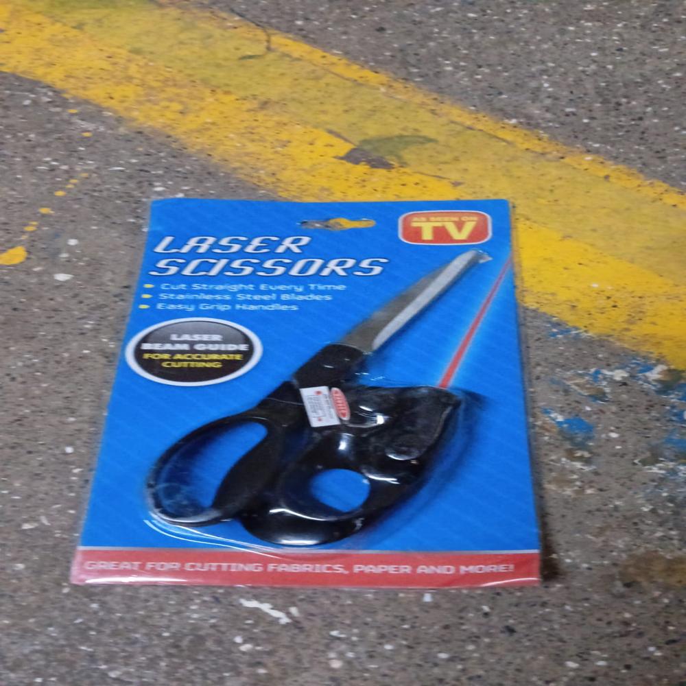 Professional Laser Scissors (1 Pc) - Color: Mix