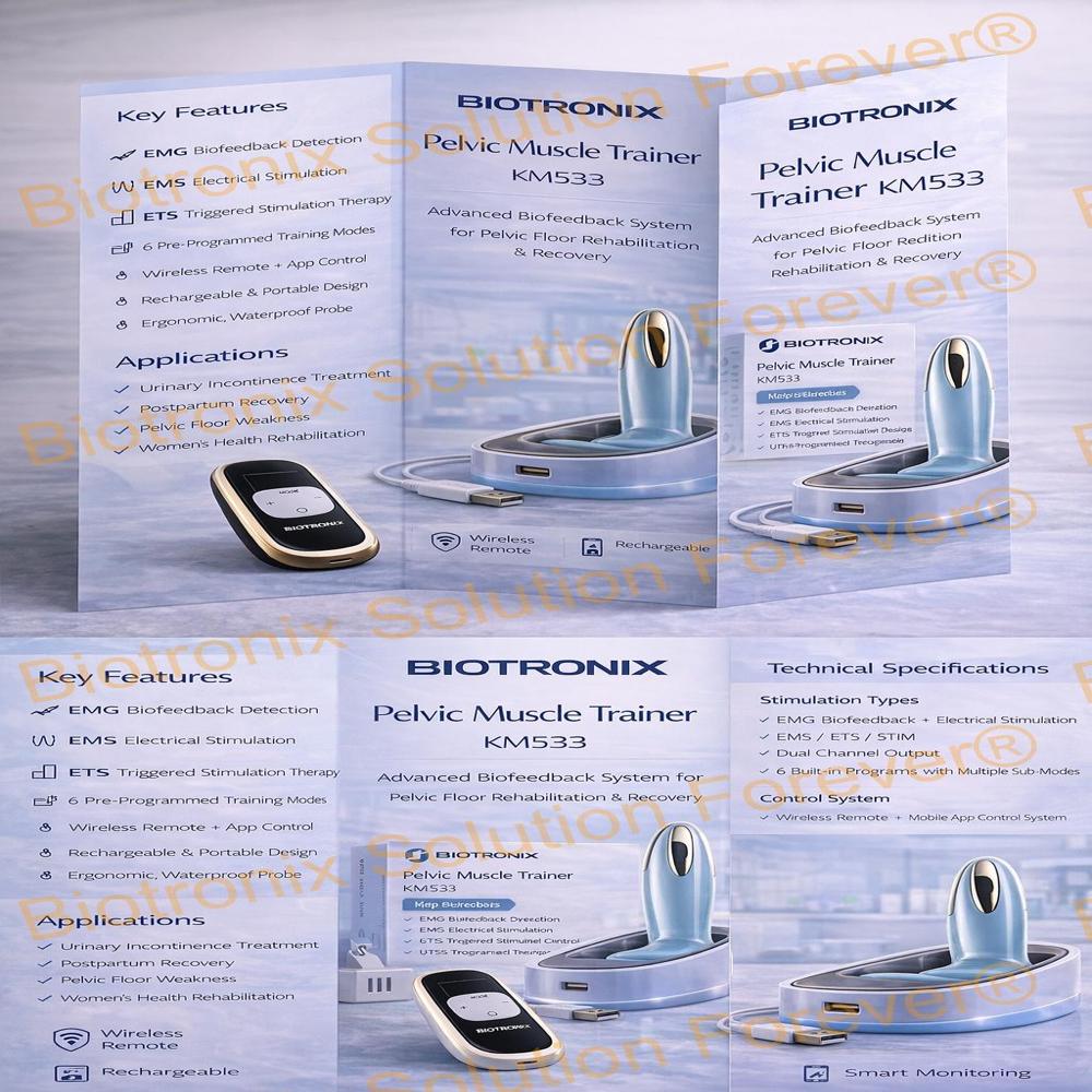 KM-533-4 Smart Pelvic Muscle Recovery Trainer for Bladder Stability Support