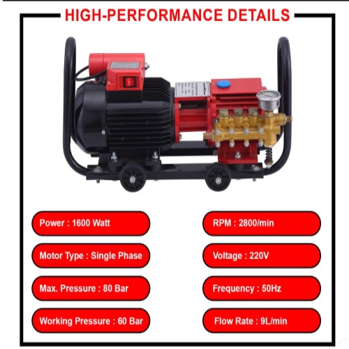 Neptune Electric High Pressure Car Washer, 1600W High Pressure Washer for Professional Car