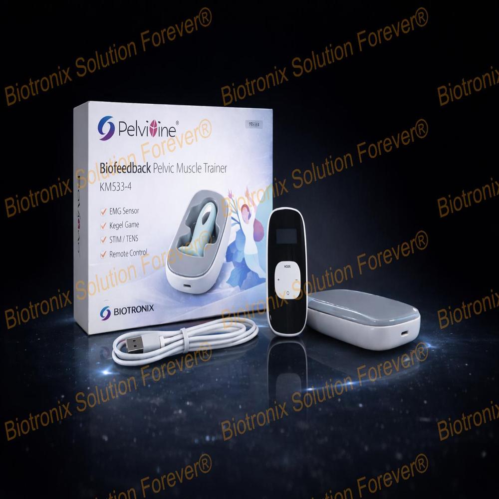 Professional Pelvic Rehabilitation System with APP Controlled Therapy Modes