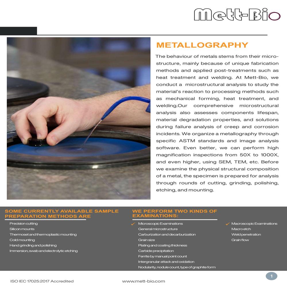 Micro Structure Testing Services