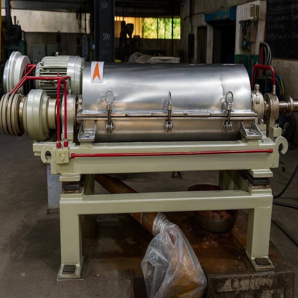 WHIRLER Effluent Duplex Automatic Dehydrating Decanter Centrifuge