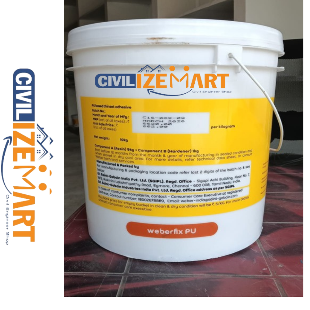 Weber Fix Pu Tile Adhesive - Feature: High Bond Strength