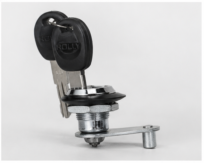 36 Mm Cam Lock - Color: Silver