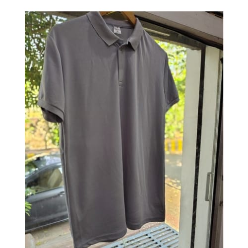 Dot Knit Polo T Shirt