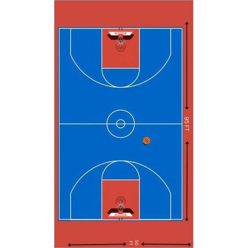 Basketball Court Flooring Pp Tiles
