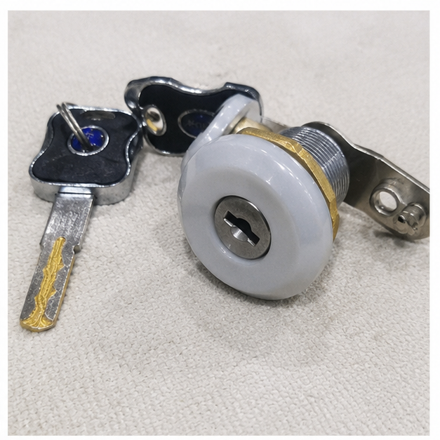 48 Mm Cam Lock - Color: Silver