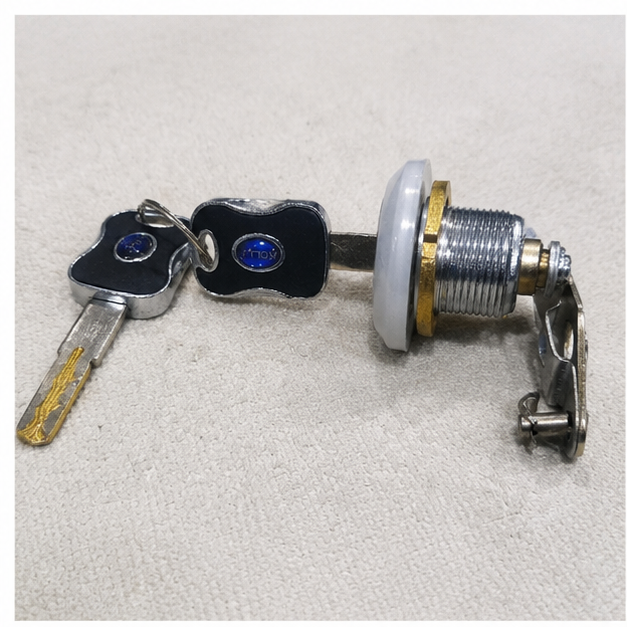 48 Mm Cam Lock - Color: Silver