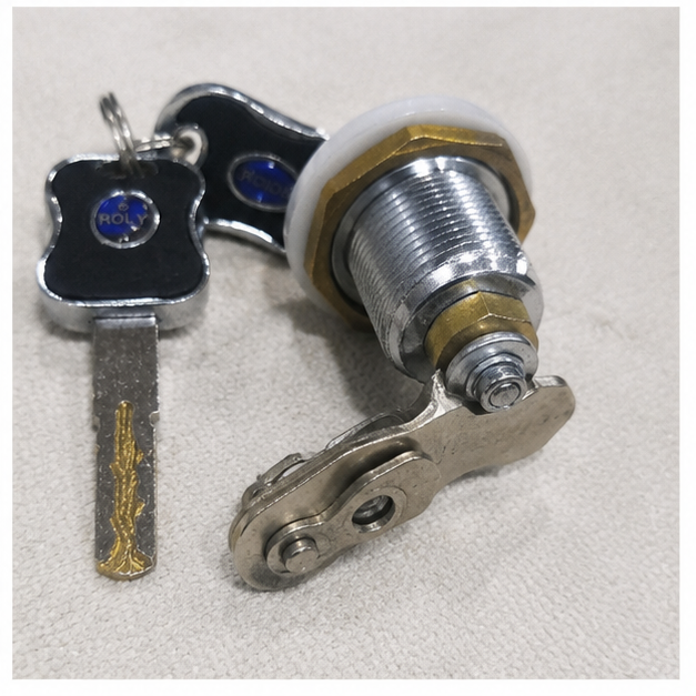 48 Mm Cam Lock - Color: Silver