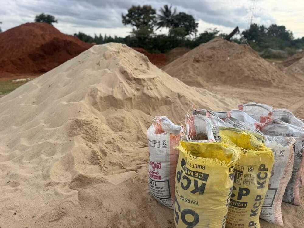 Bagged Sand