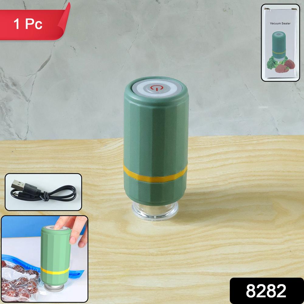 Portable Electric Vacuum Sealer Machine (1 Pc) - Color: Mix