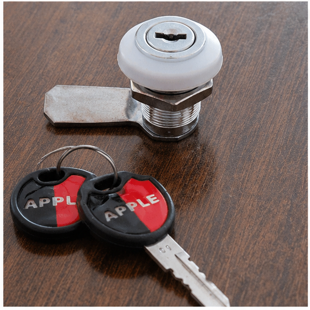 38 Mm Cam Lock - Color: Silver