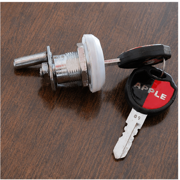 38 Mm Cam Lock - Color: Silver