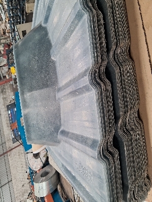Polycarbonate Profile Roofing Sheets - 2440x1050 mm Transparent, Double-Sided UV Coated, Impact Resistant