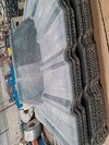Polycarbonate Profile Roofing Sheets - 2440x1050 Mm Transparent, Double-sided Uv Coated, Impact Resistant