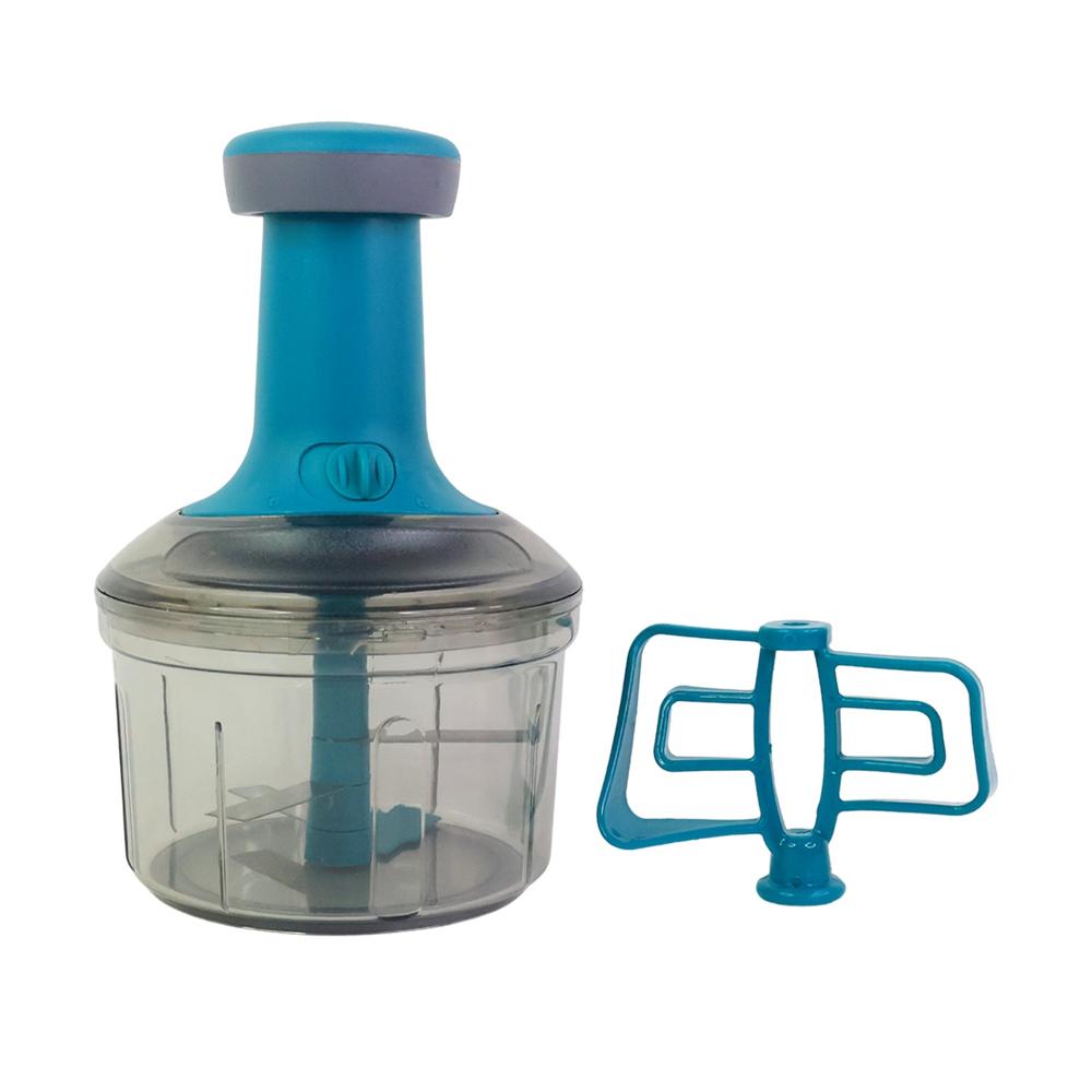 Supermom Premium Manual Push Chopper and Vegetable Cutter (750ml / 1 Pc)