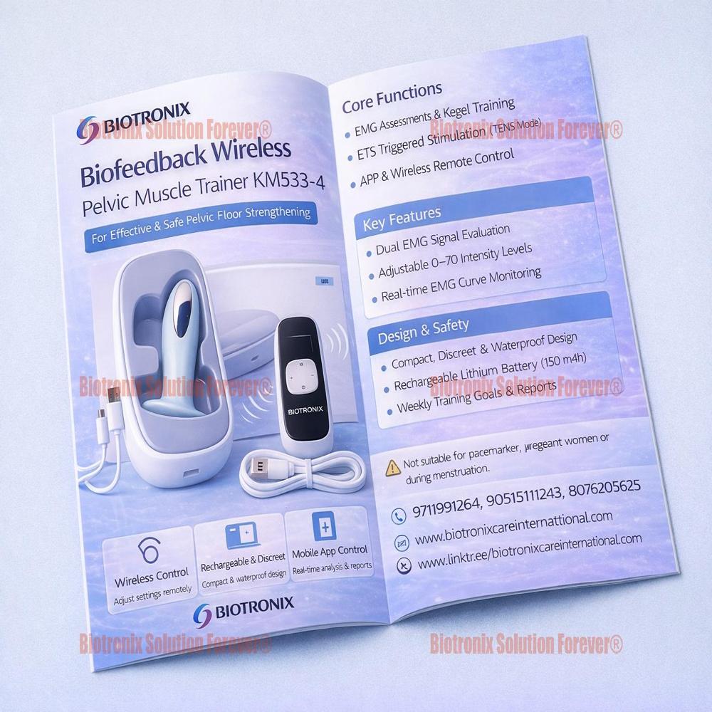 Smart APP Controlled Pelvic Muscle Rehabilitation Device for Women