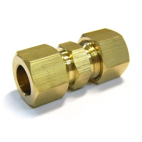 brass compression union
