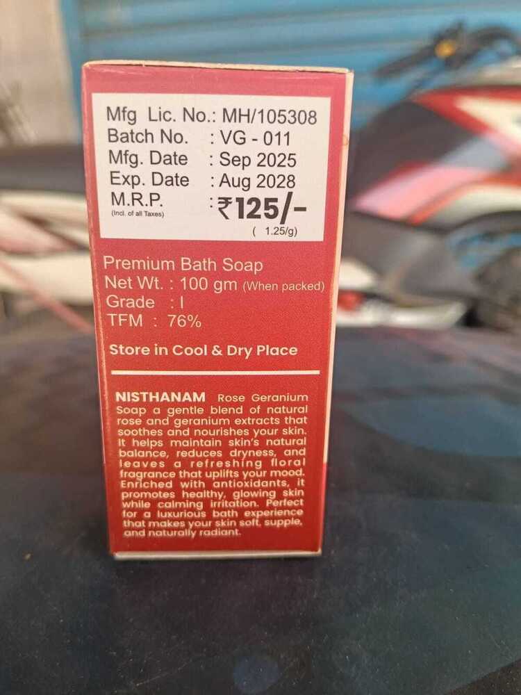 Rose  With Saffron Premium Soap