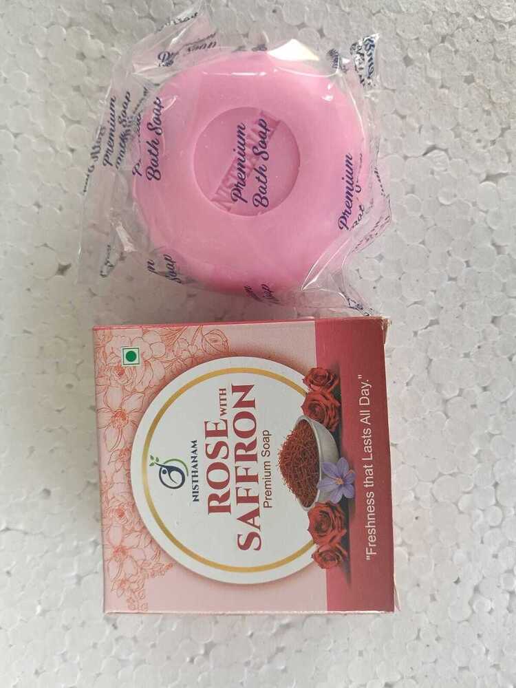 Rose  With Saffron Premium Soap