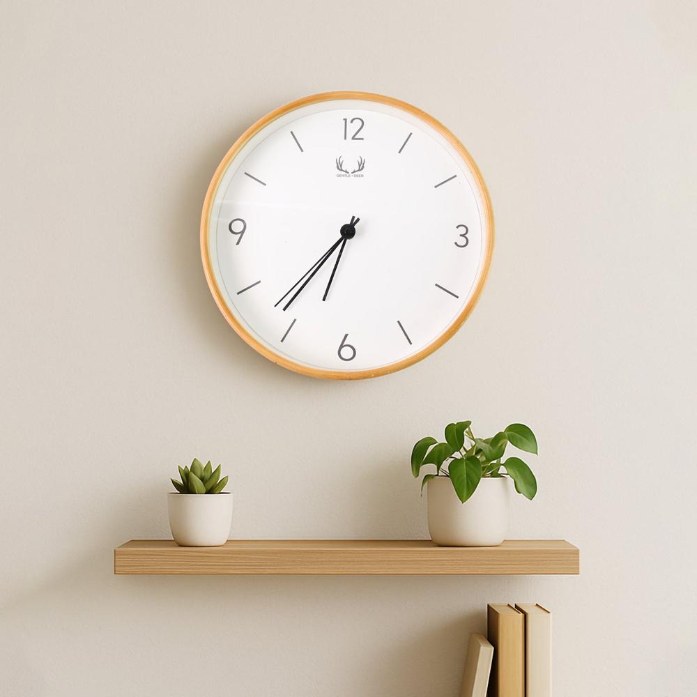 Classic Wall Clock for Home and Office  Mix Design Round 1 Pc Assorted Pattern