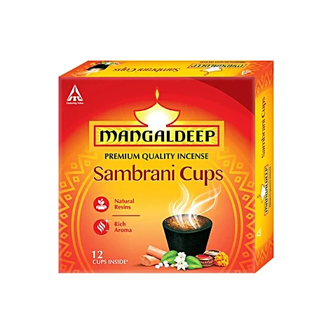 Mangaldeep Sambrani Dhoop Cups