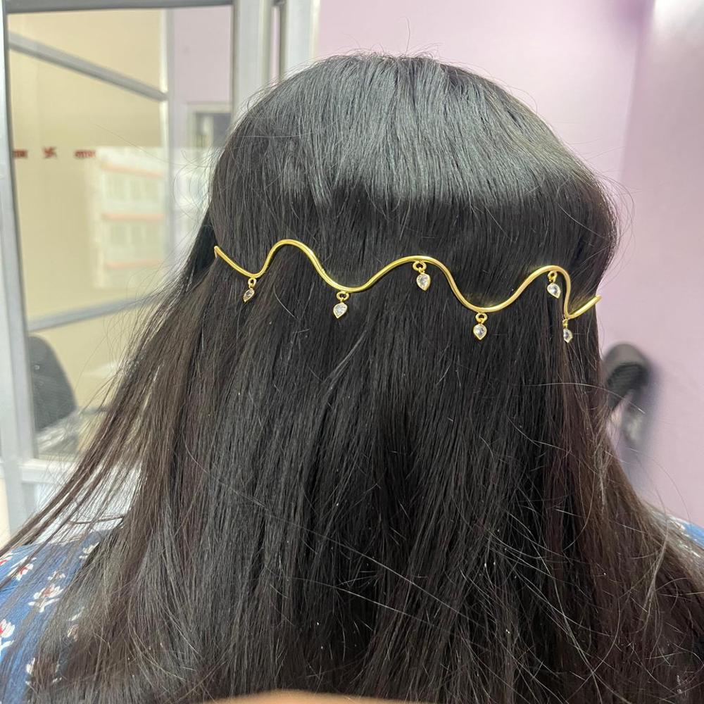 18k gold plated hair accessories