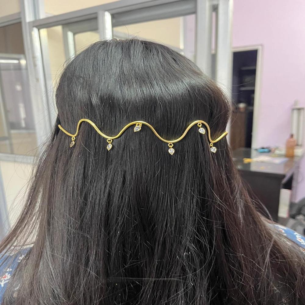 18k gold plated hair accessories 