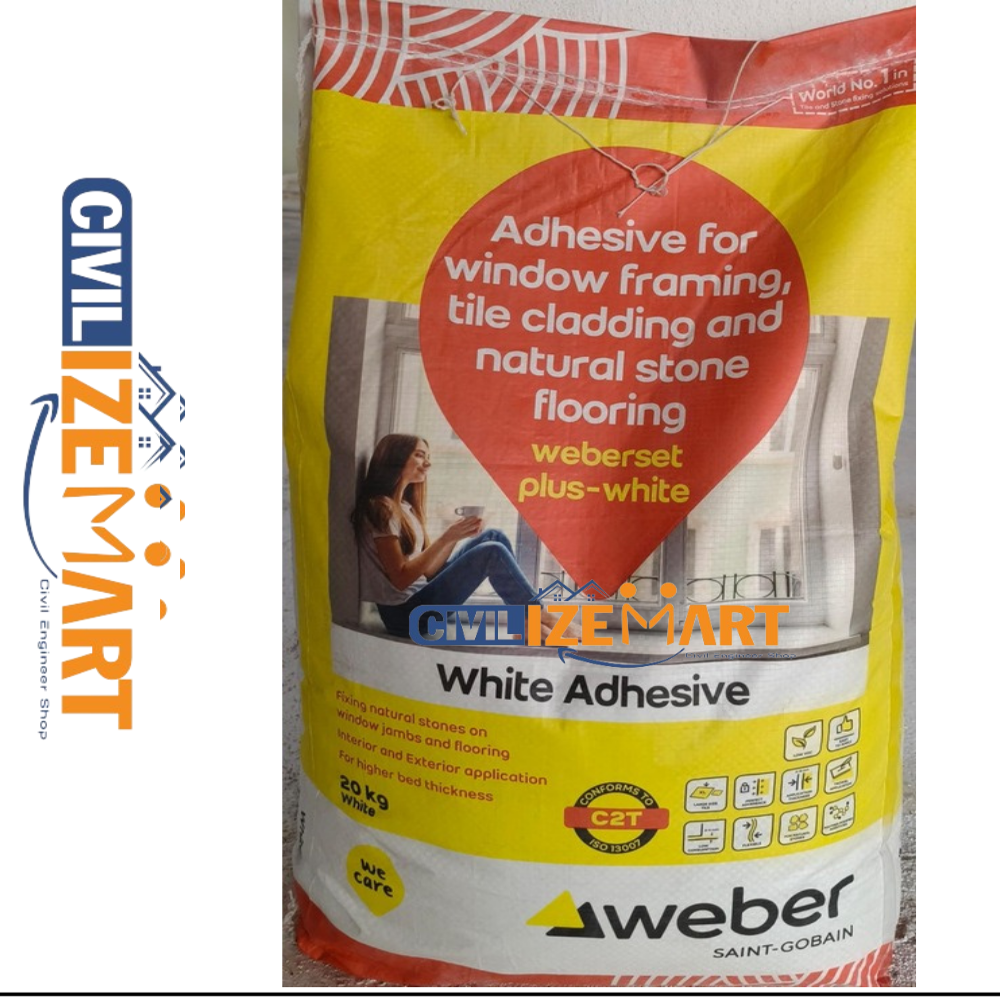 Weber Set Plus White Tile Adhesive