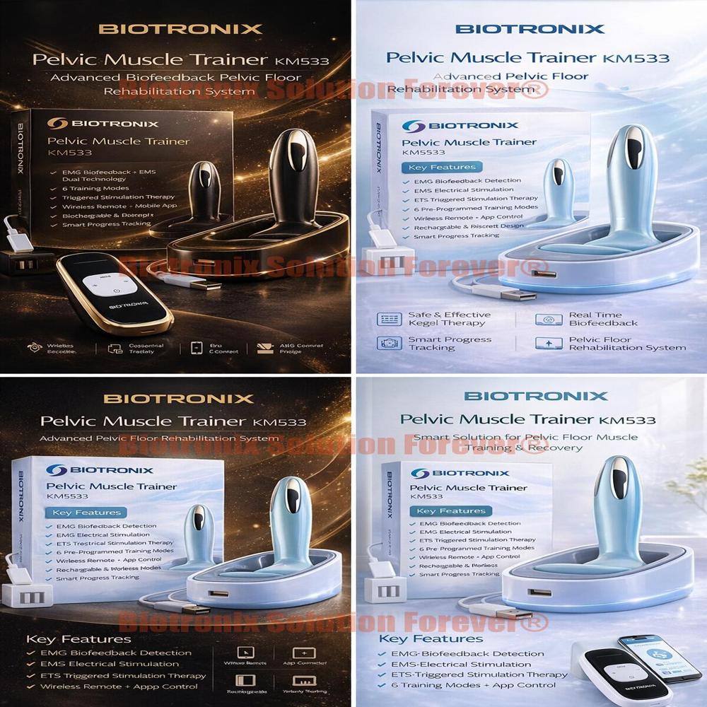 KM-533-4 Smart Women Pelvic Rehabilitation Equipment for Daily Recovery