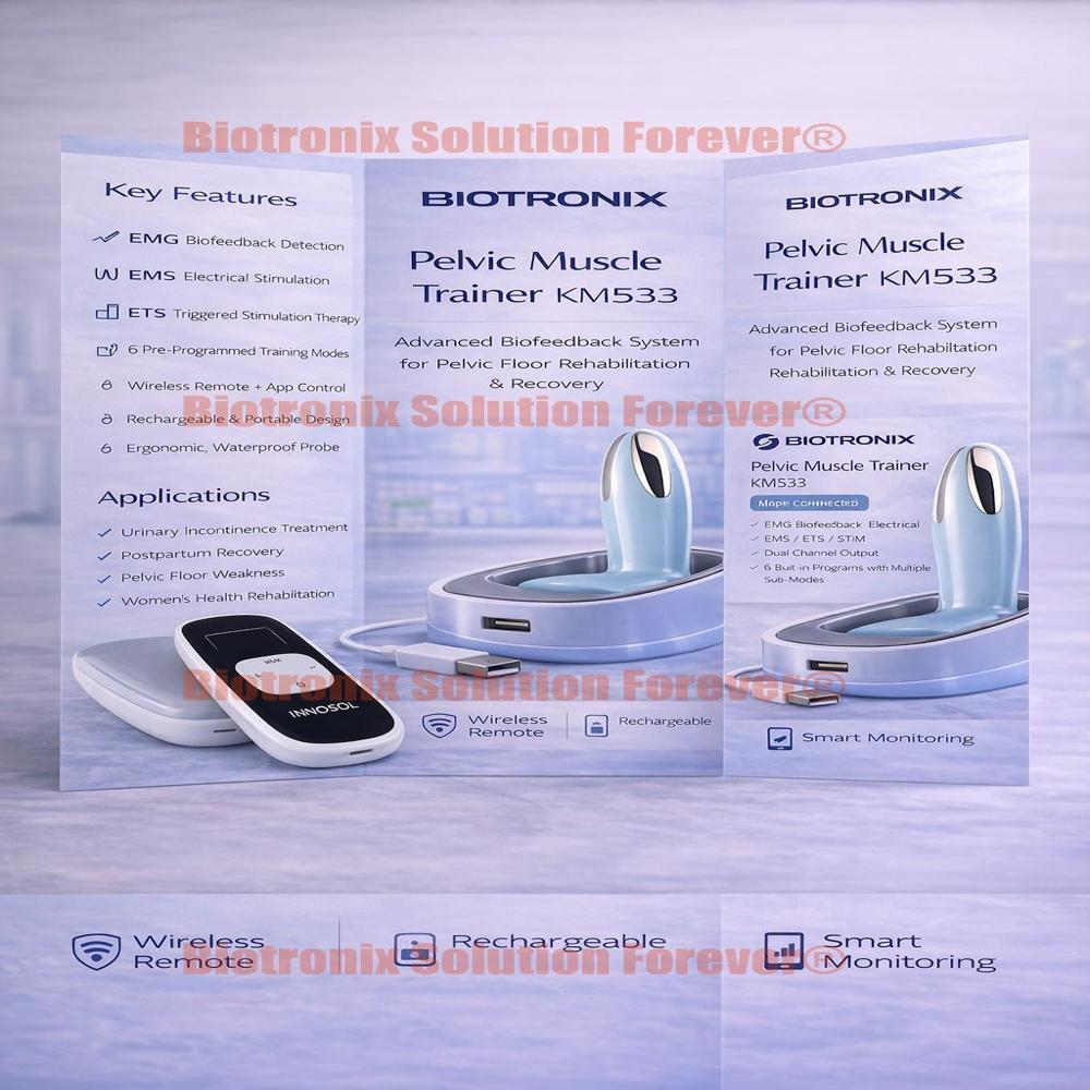 KM-533-4 Smart Women Pelvic Rehabilitation Equipment for Daily Recovery