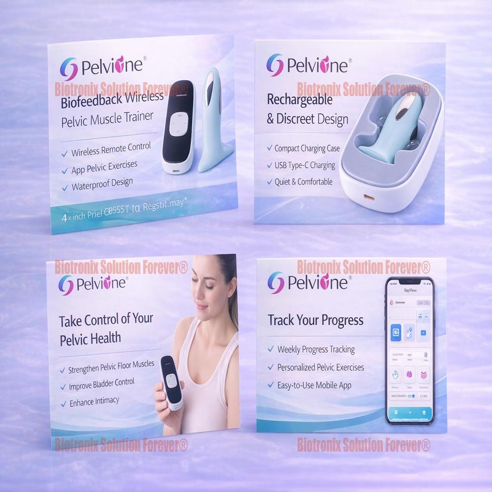 KM-533-4 Smart Women Pelvic Rehabilitation Equipment for Daily Recovery
