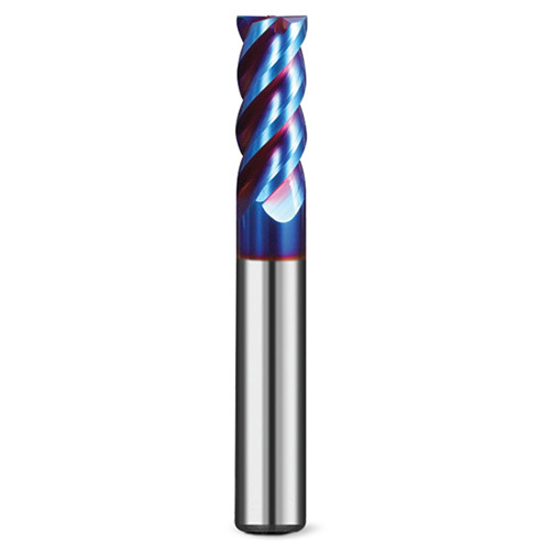 65 Hrc Solid Carbide Endmill - Coating Type: Tialn Or Altin (Titanium Aluminum Nitride)