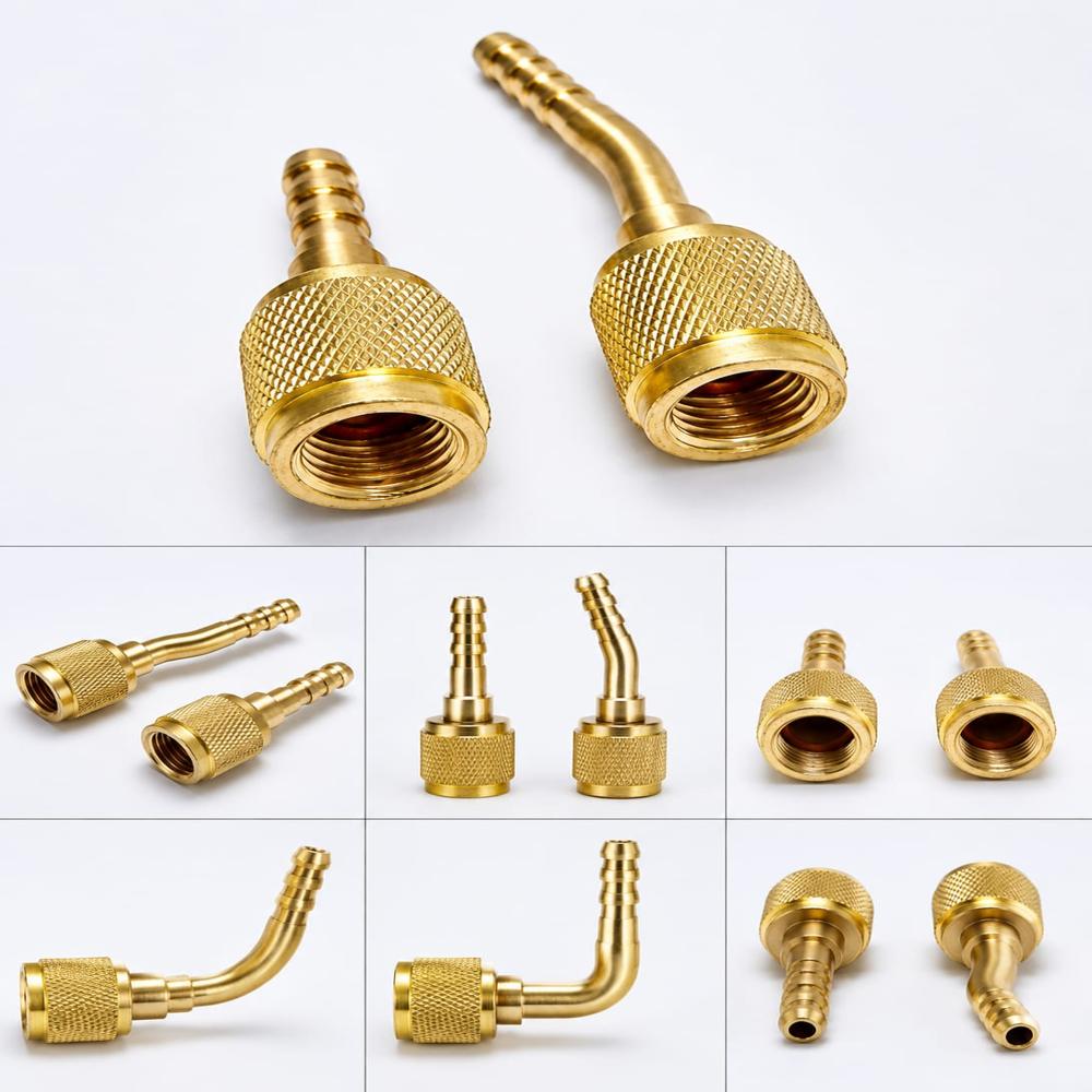 Refrigerant Charging Hose Connector