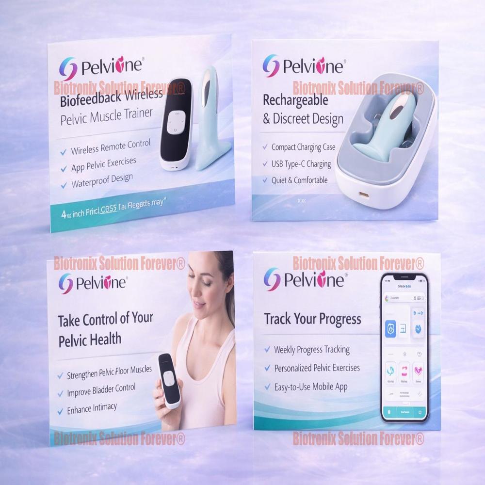KM-533-4 Intelligent Pelvic Recovery Device with APP Guided Exercises