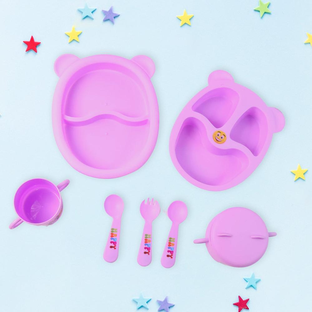 Childrens Tableware Dining - (Set) - Color: Mix