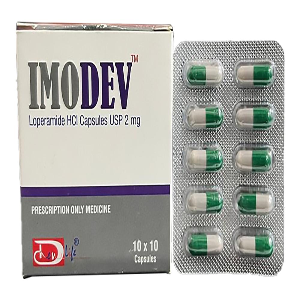 Imod Ev - Ingredients: Each Hard Gelatin Capsule Contains:
Loperamide Hydrochloride Usp ......... 2 Mg
Excipients ........................................... Q.S.
Approved Colours Used In Empty Capsule Shells.