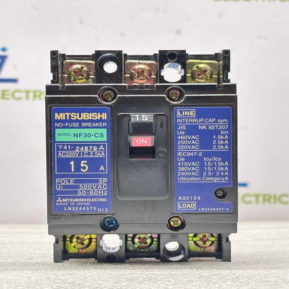 MITSUBISHI NF30-CS 15A 3 POLE MCCB