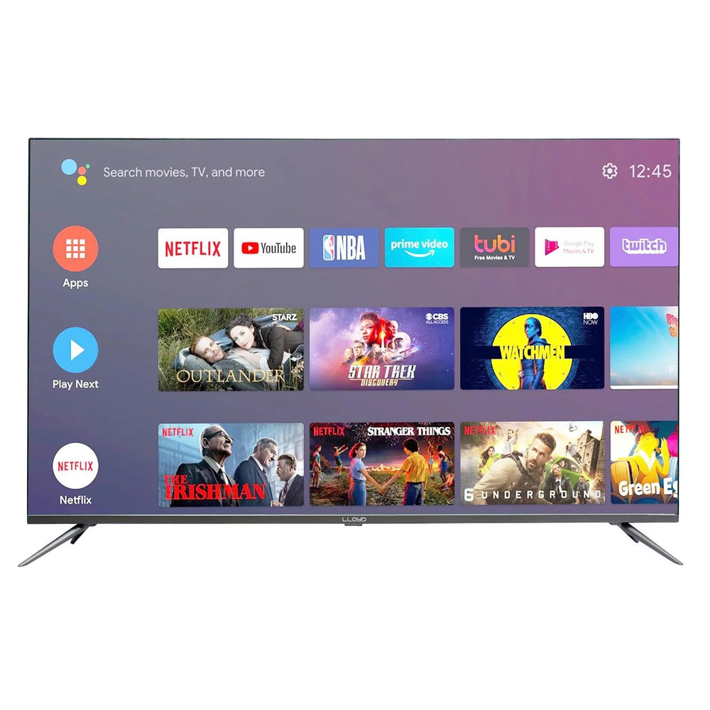55 Inch Ultra Hd Smart Led Tv - 4k Resolution 3840 X 2160 Pixels, Android Os With Google Assistant, Built-in Wi-fi, 2 Hdmi & 2 Usb Ports