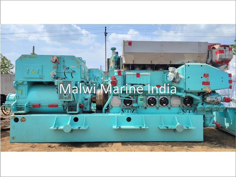 WARTSILA - W6L26D - DIESEL ENGINE - GENERATOR SET