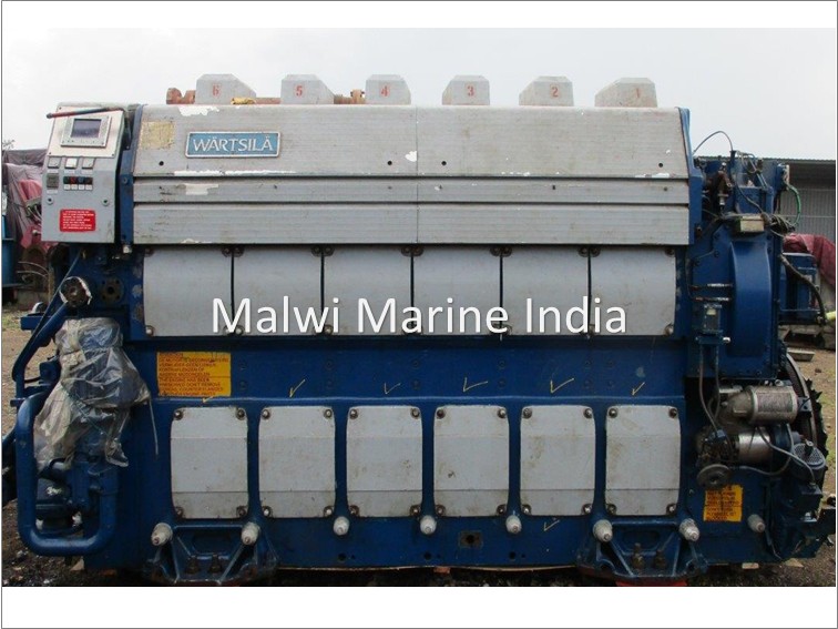 Wartsila - W9L26 - W8L26 - W6L26 - Diesel Engine - Generator Set - Application: Marine